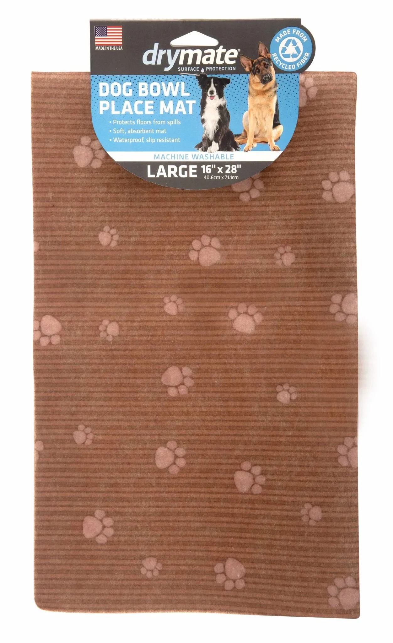 16" x 28" Drymate Pet Bowl Placemat