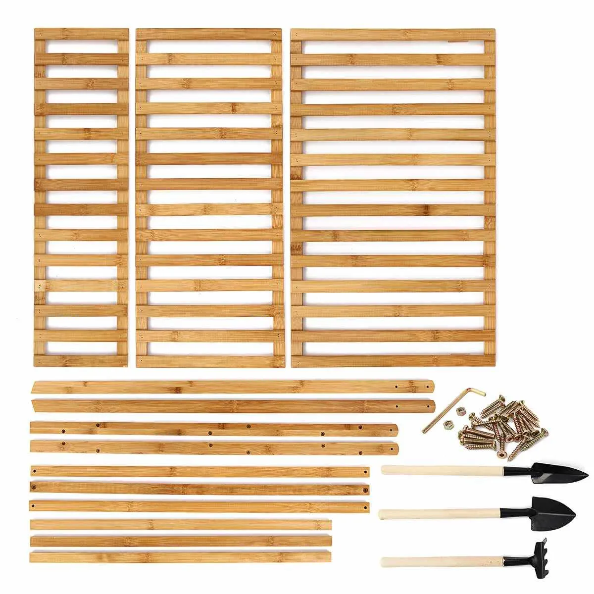 3 Tier Foldable Bamboo Deco Plant Rack