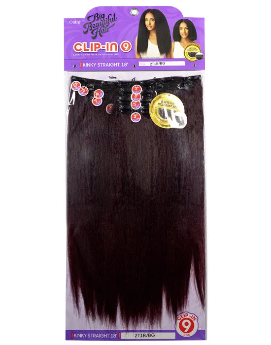 Big Beautiful Hair Clip-in - Kinky Straight