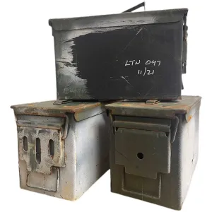 British Army 50 Cal Ammo Box - Grade 1