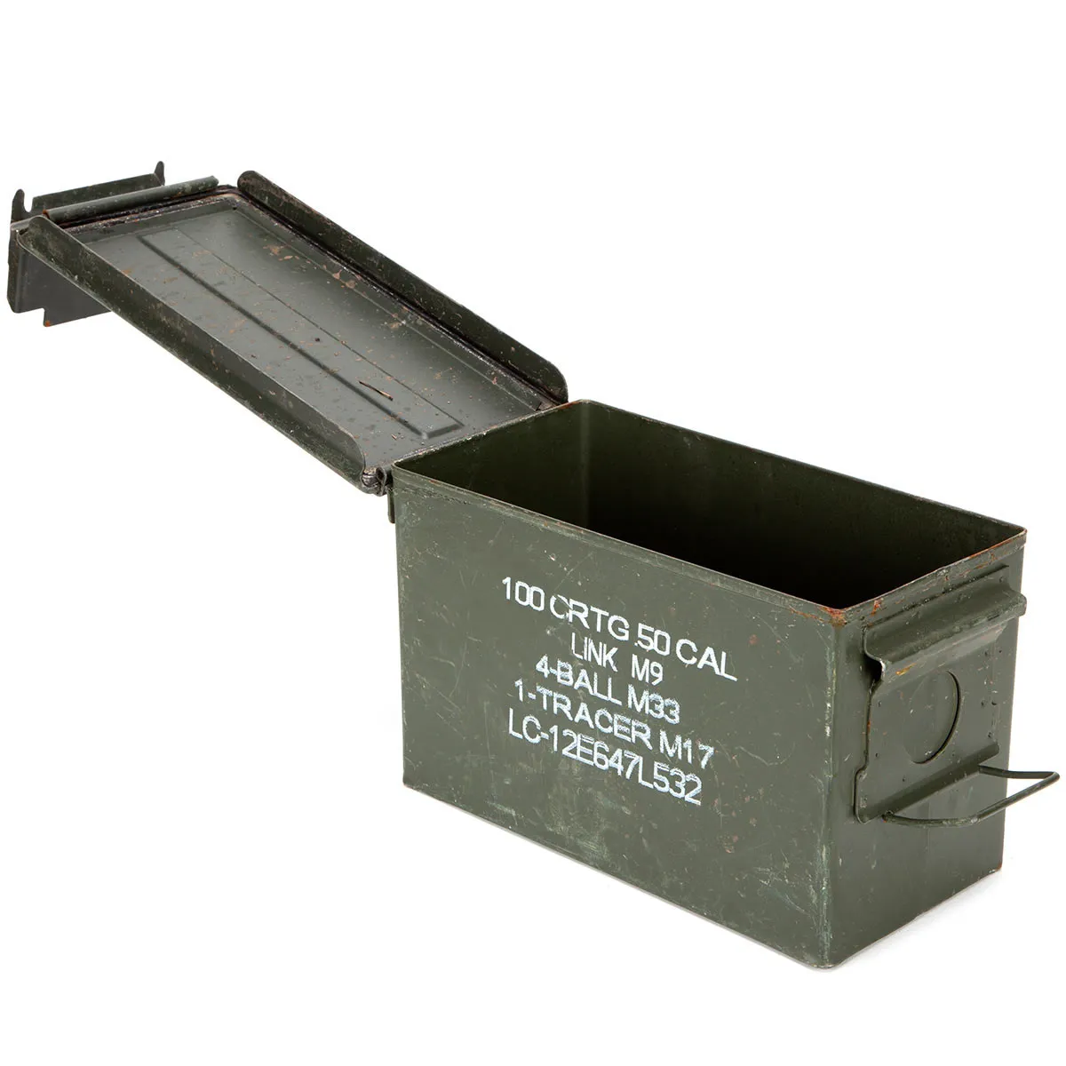 British Army 50 Cal Ammo Box - Grade 1