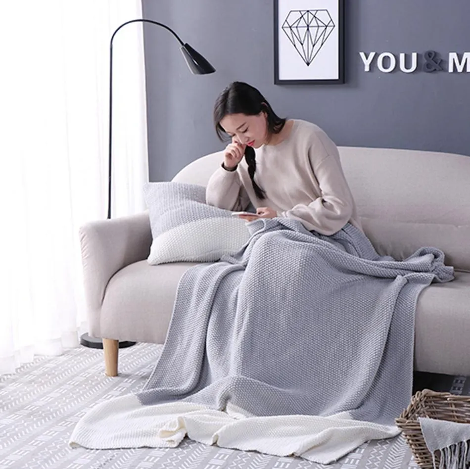 Comfy Polyester Cotton Blanket