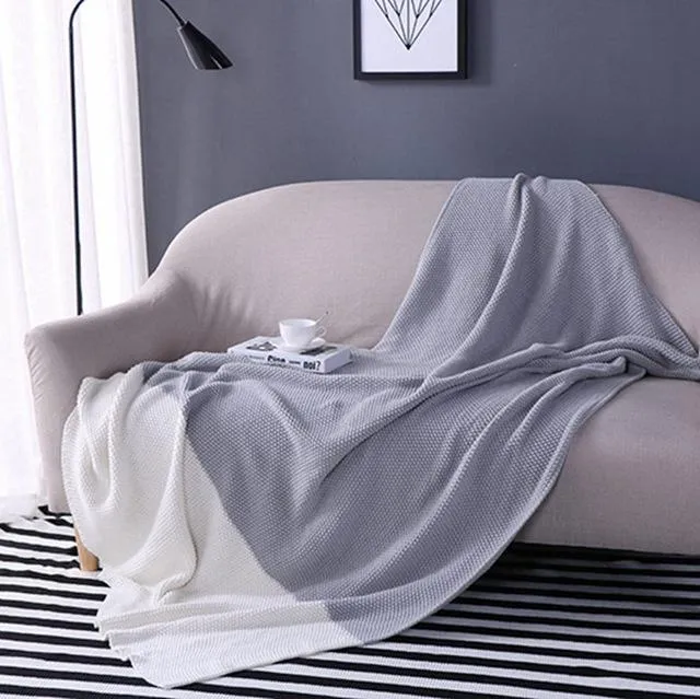 Comfy Polyester Cotton Blanket