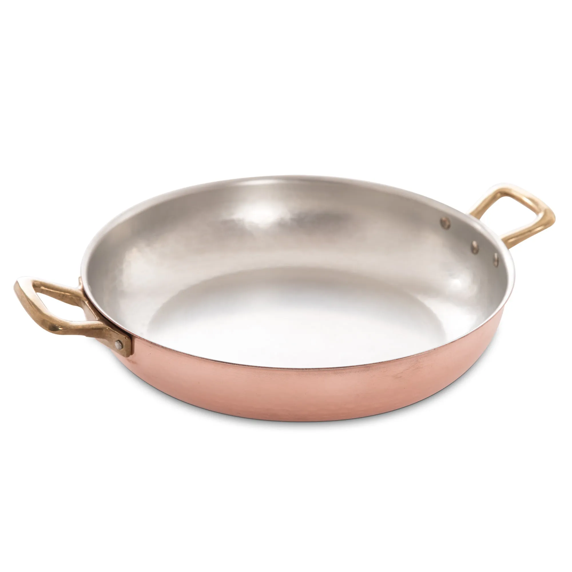 COPPER PAN TWO HANDLES