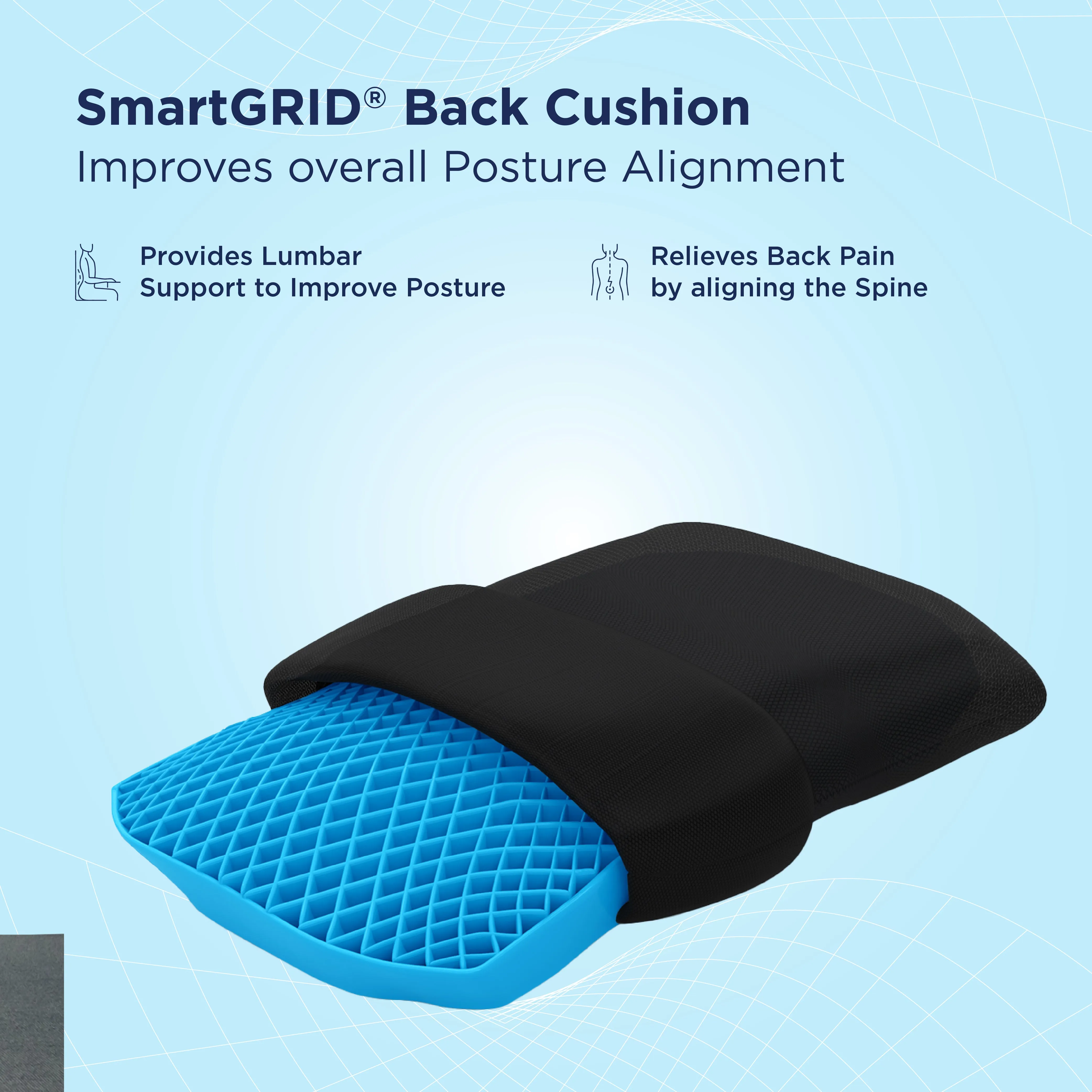 Ergo Seat & Back Cushion Combo