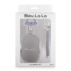 Gift Set - Lulababe Pacifier, Clip, And Case Gift Set By Bleu La La