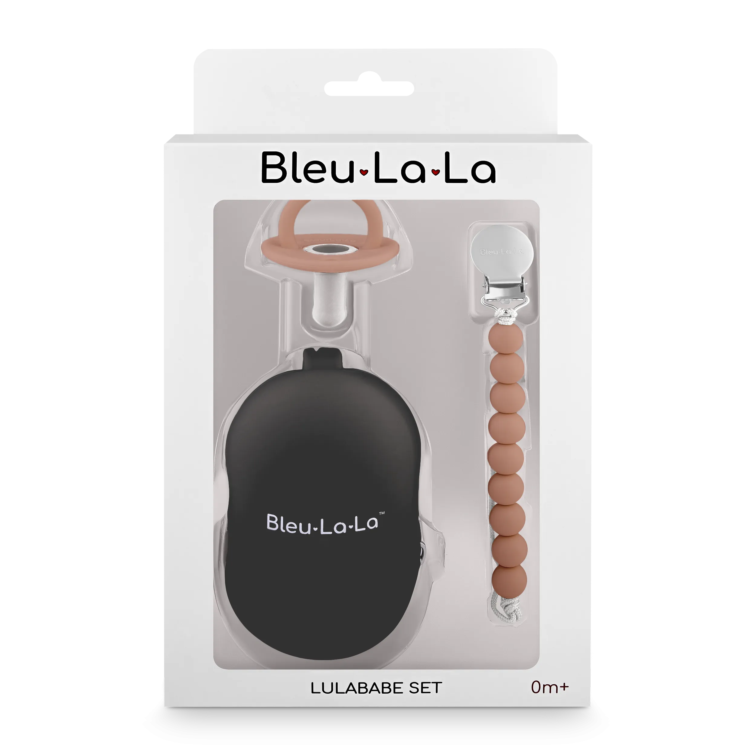 Gift Set - Lulababe Pacifier, Clip, And Case Gift Set By Bleu La La