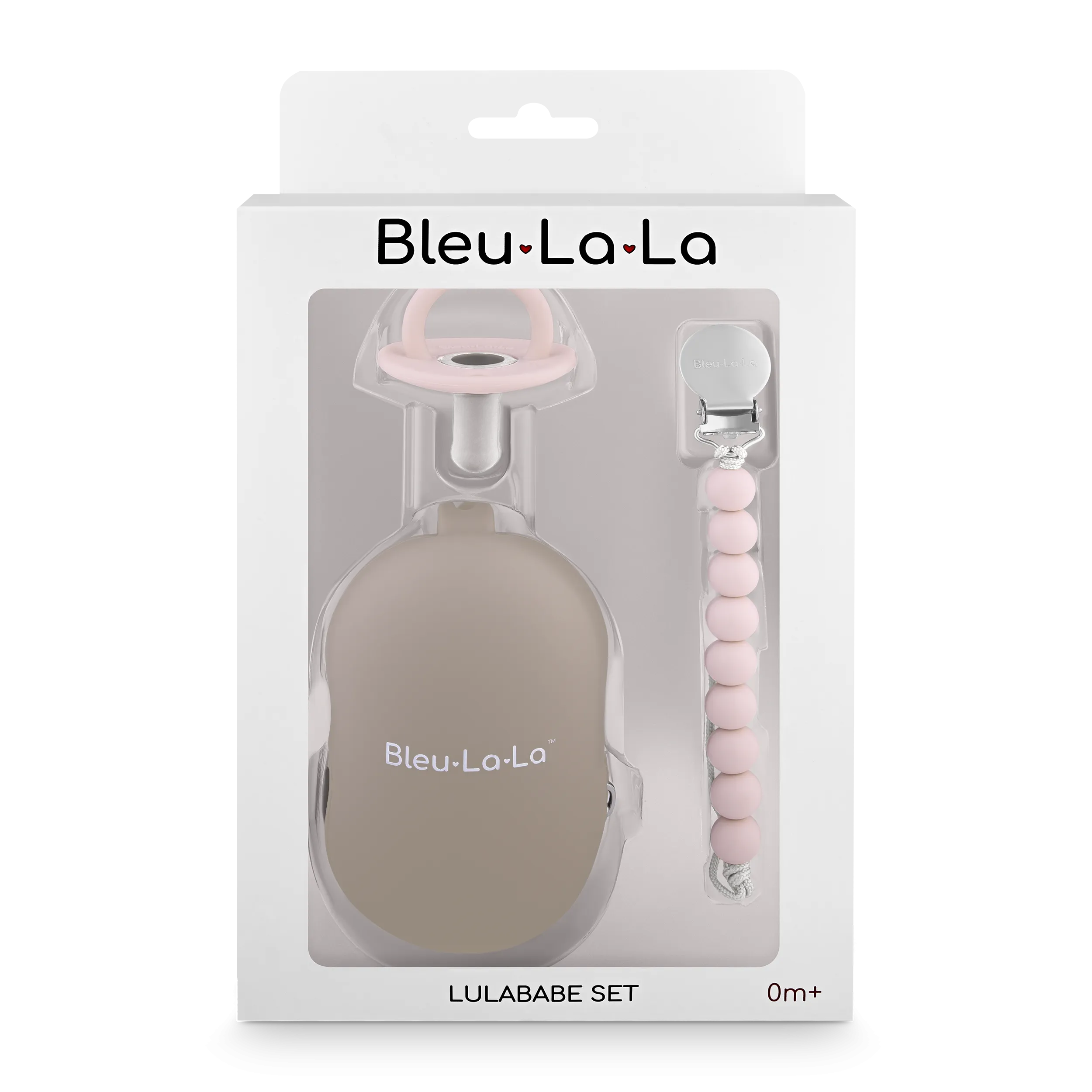 Gift Set - Lulababe Pacifier, Clip, And Case Gift Set By Bleu La La