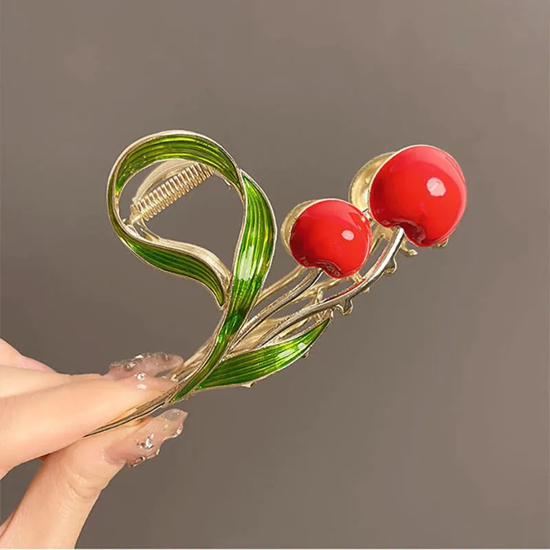 Gorgeous Flower Headdress Spring Tulip Hair Claw Clips