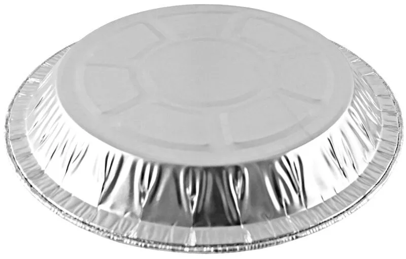 Handi-Foil 8" Medium Foil Pie Pan 27/32" Deep 125/PK