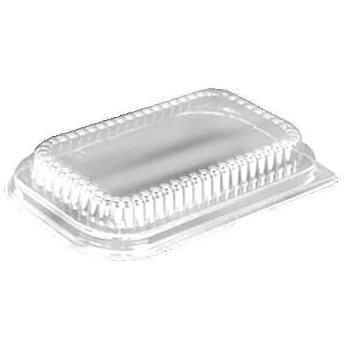 Handi-Foil Low-Dome Lid For 1 lb. Foil Loaf Pan 400/CS