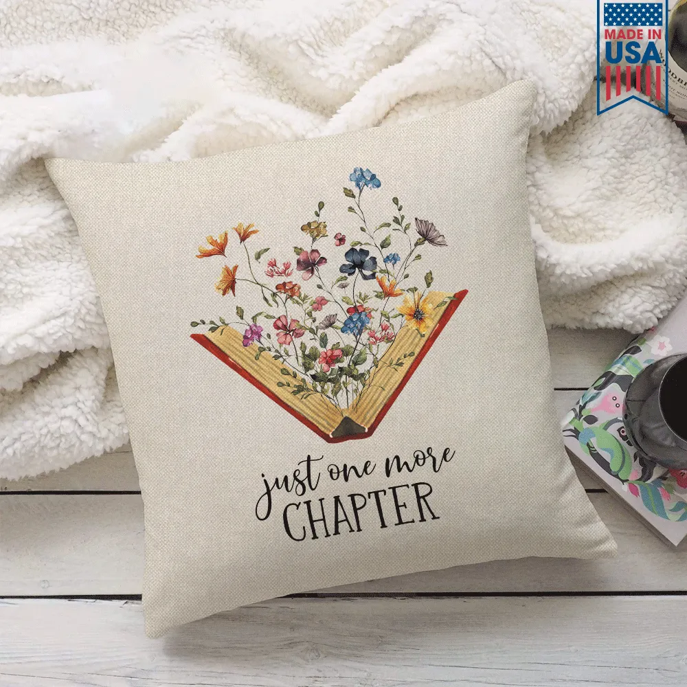 Just One More Chapter Book Lover Gift PIL191