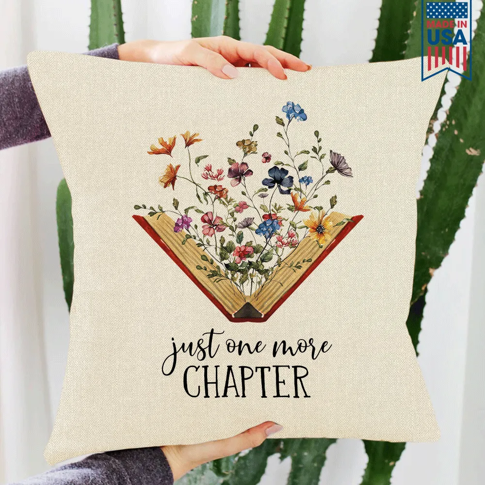 Just One More Chapter Book Lover Gift PIL191