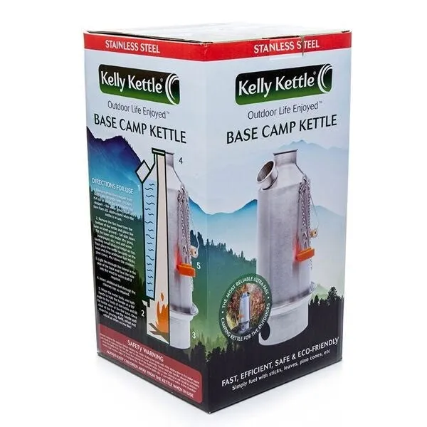 Kelly Kettle 'Base Camp' 54 fl.oz. Camp Kettle (Stainless Steel)