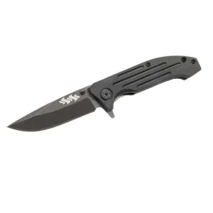 Kuuma 45" Fine Edge Spring Assisted Folding Knife - Stainless Steel