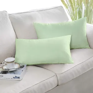 Linen Affairs - Sleeping Microfiber Soft Pillow Filler 2 Pieces Sleep Comfortable with Sage Pillows Size_20x30 Inch (Size_20x30 Inch)