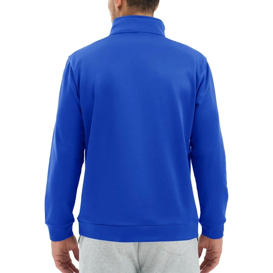 Men's Quarter Zip Pullover Sweatshirts Lightweight Fleece Lined