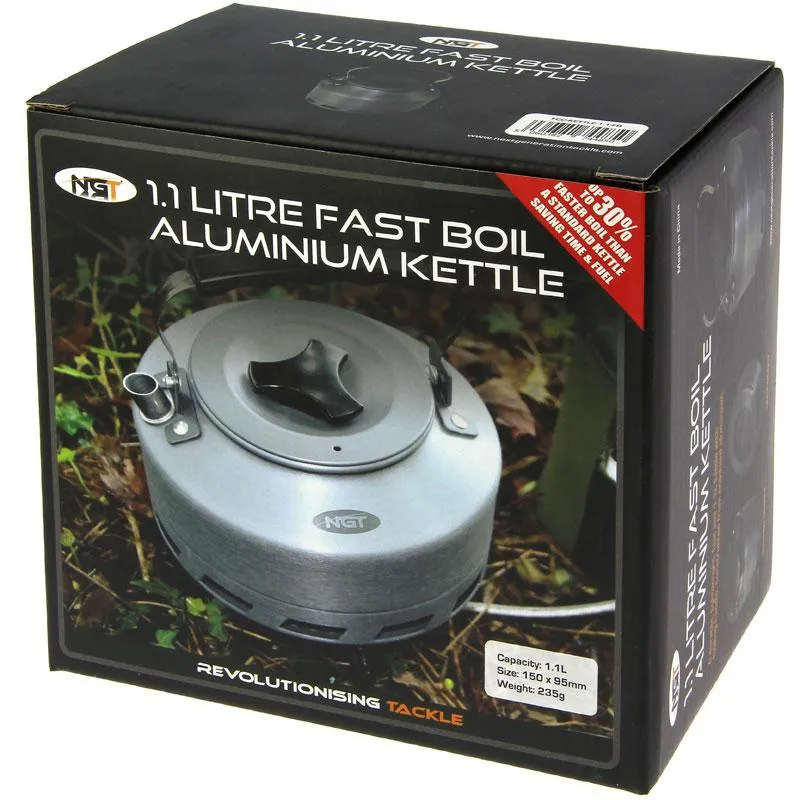 NGT 1.1L 'Fast Boil' Aluminium Kettle