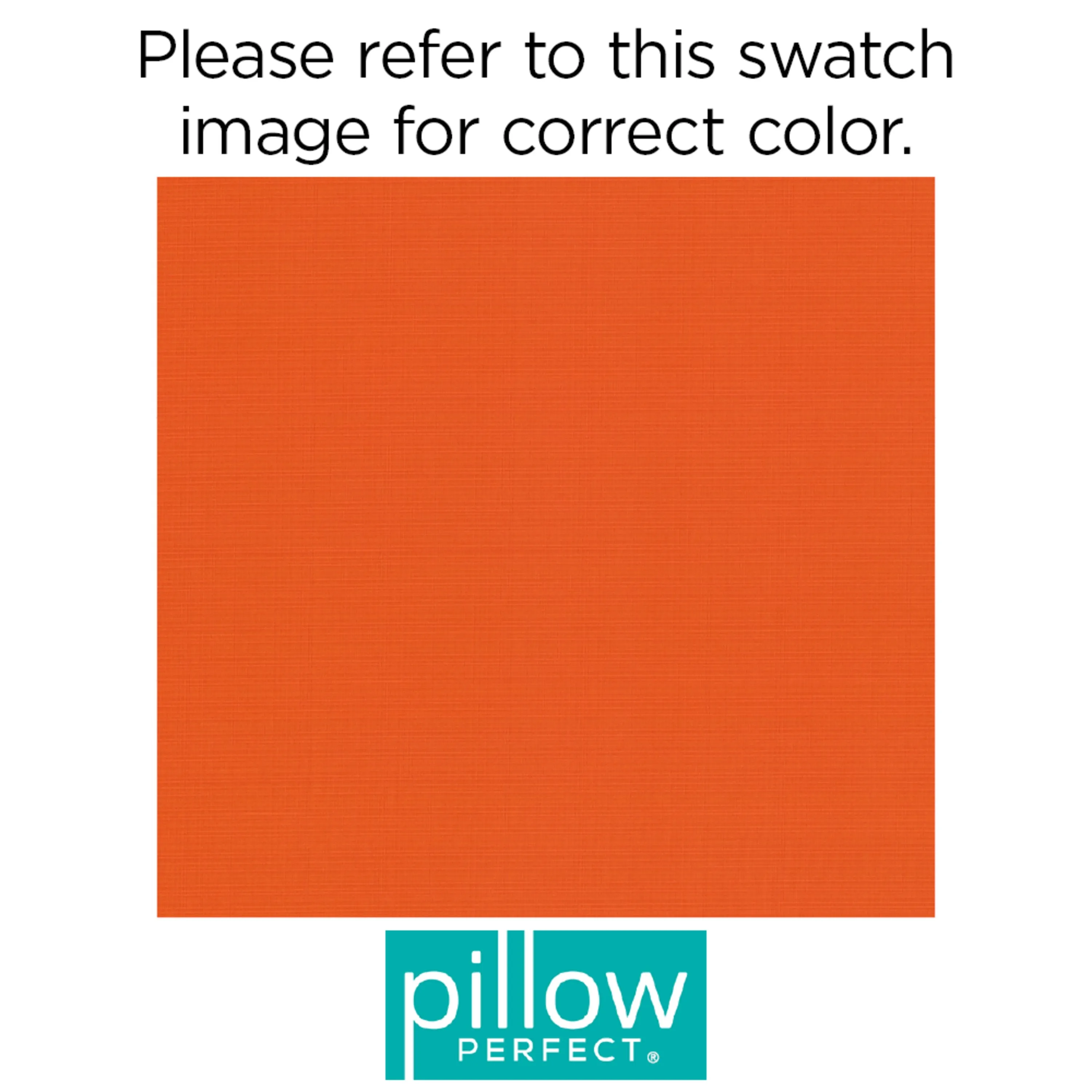 Outdoor/Indoor Sundeck Orange Over-sized Rectangular Throw Pillow (Set of 2)