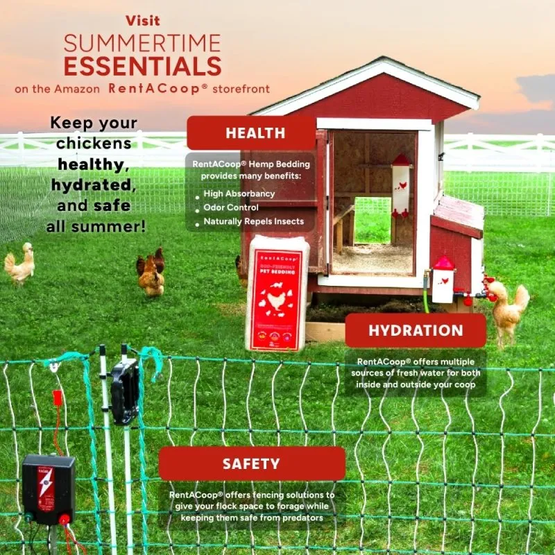 RentACoop Secure Non-Adhesive PVC (S.N.A.P) Watering System Starter Kit for Chickens, Quail, and Poultry