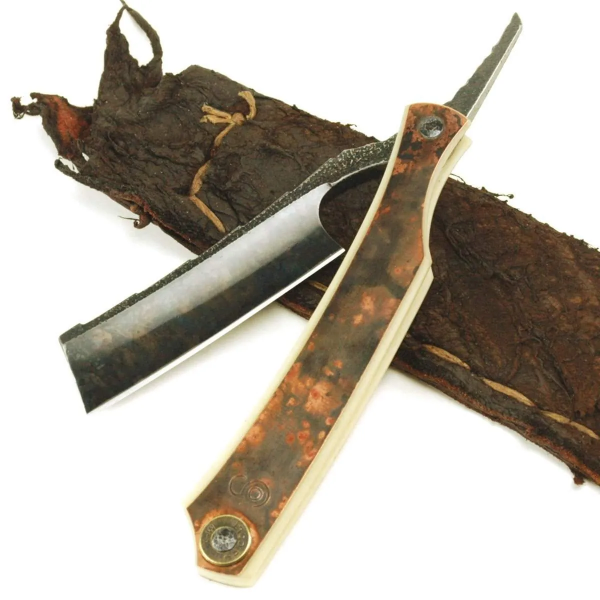 SOLD-Dylan Farnham #35, Custom Straight Razor