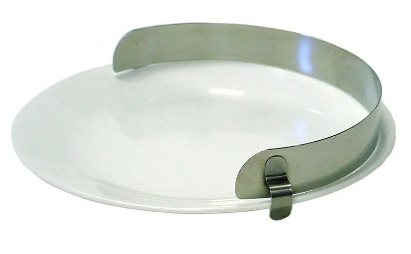 Stainless Steel Plate Guard (food bumper)