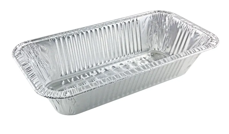 Third-Size Aluminum Foil Steam Table Pan w/Lid Combo 10/PK