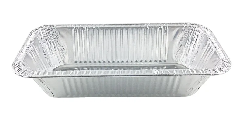 Third-Size Aluminum Foil Steam Table Pan w/Lid Combo 10/PK