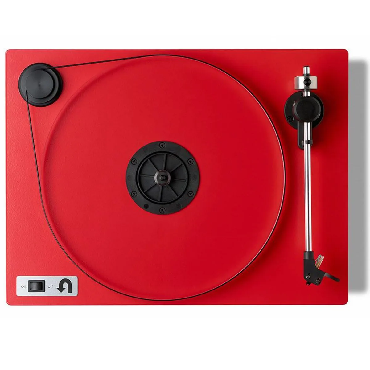 U-Turn Audio OPEN BOX Orbit Plus Turntable w/ Built-In Preamp - Red - Excellent Condition