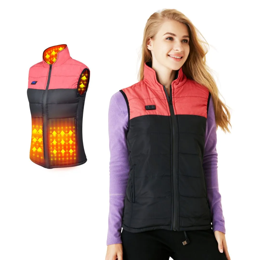 Women’s Heated Gilet with Battery Pack – Stylish Heated Vest for Ultimate Warmth