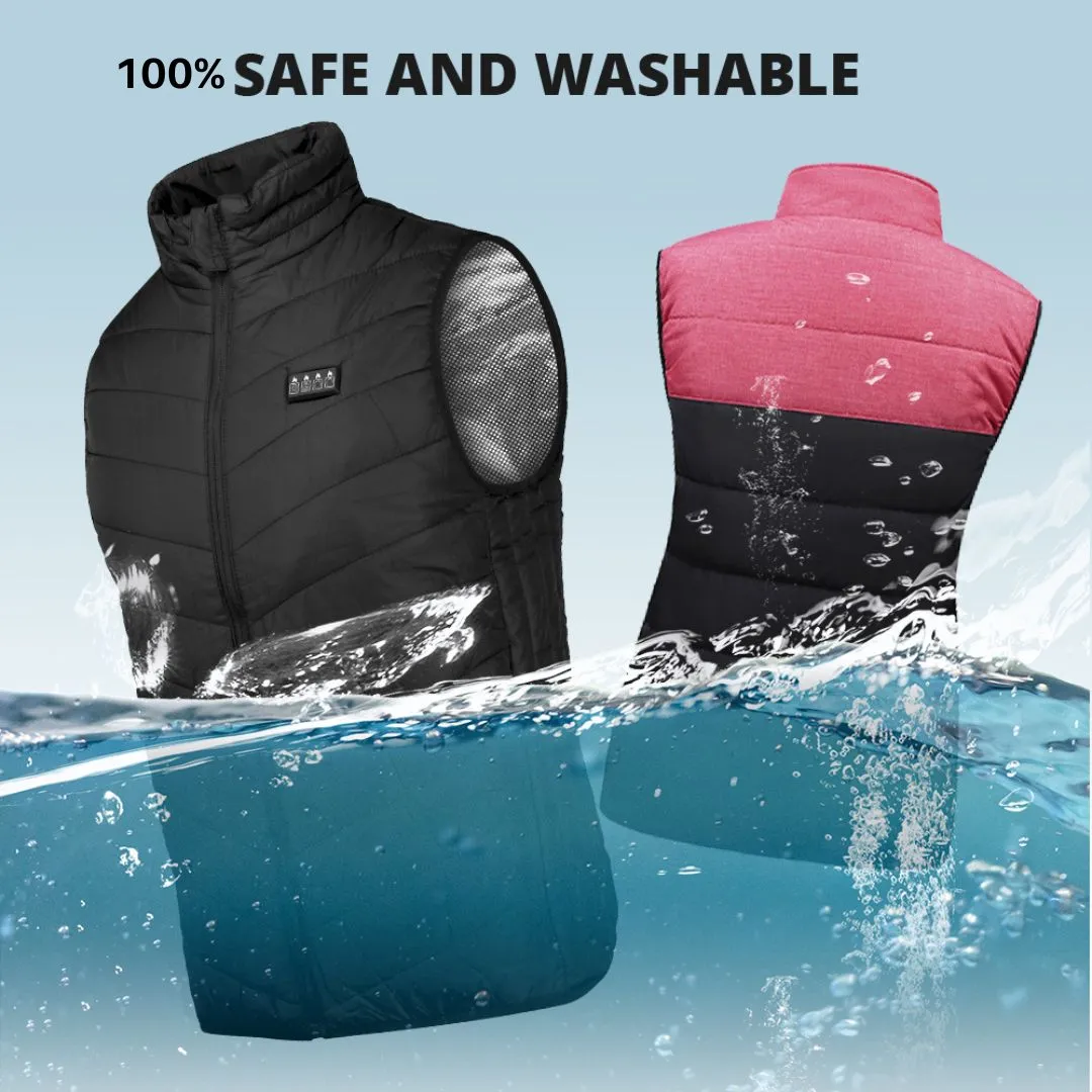 Women’s Heated Gilet with Battery Pack – Stylish Heated Vest for Ultimate Warmth